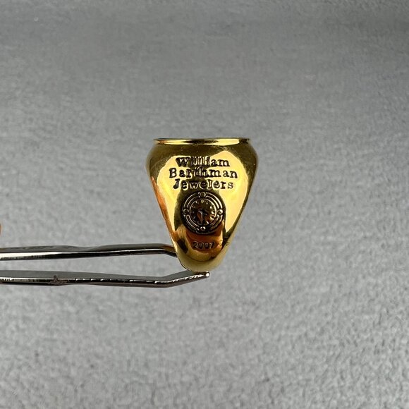 New York Yankees Fan Ring Day 2007 Gold Lot of 7 William Barthman Jewelry MLB - Picture 7 of 11
